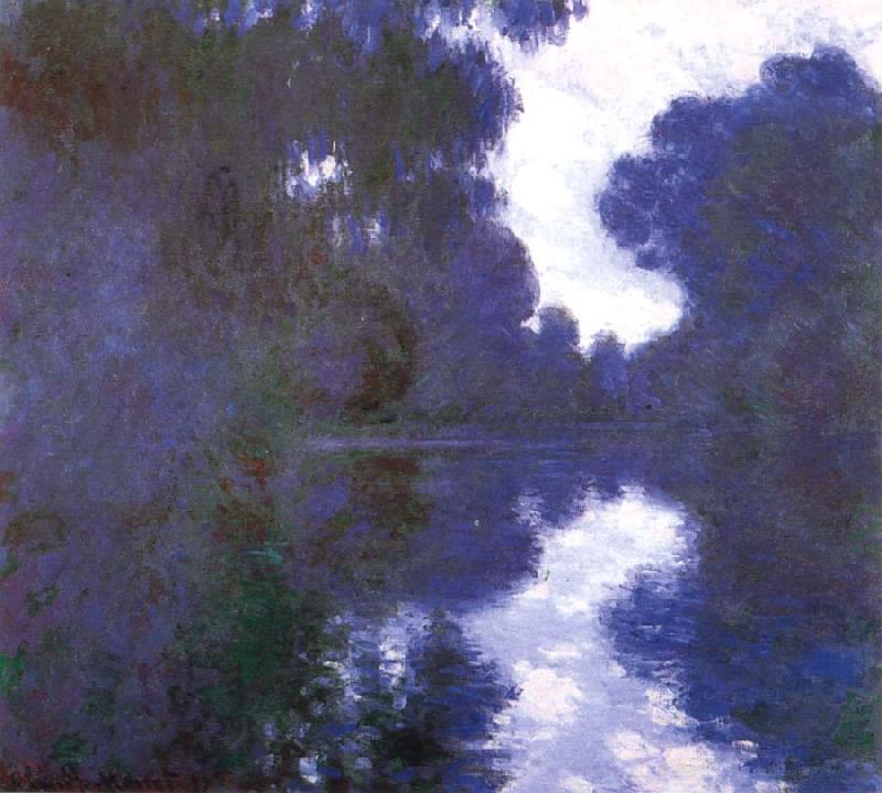 Claude Monet Morning on the Seine,Clear Weather